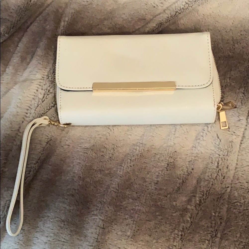 White wallet